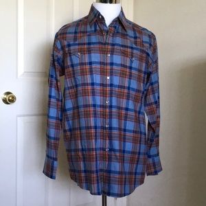 Daniel Cremieux men’s western style shirt, size M